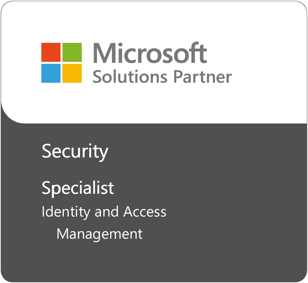 Microsoft Solutions Partner – Security, Specialist Identity and Access Management
